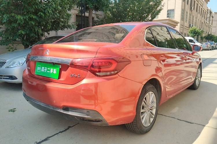 Used Citroen C4L 2015 1.8L Manual Leading Edition Rear Right 45 Deg