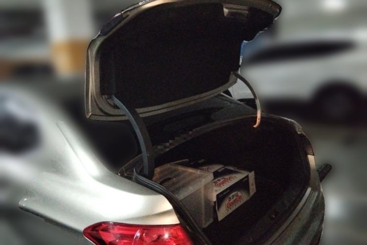 Used Citroen C4L 2015 1.2T Automatic Luxury Edition Trunk