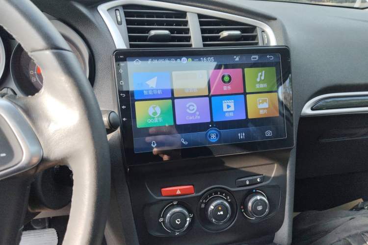 Used Citroen C4L 2015 1.2T Automatic Luxury Edition Audio And AC Panel