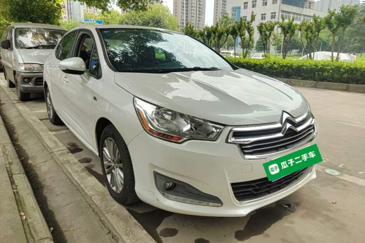 Used Citroen C4L 2015 1.2T Automatic Luxury Edition Front Right 45 Deg