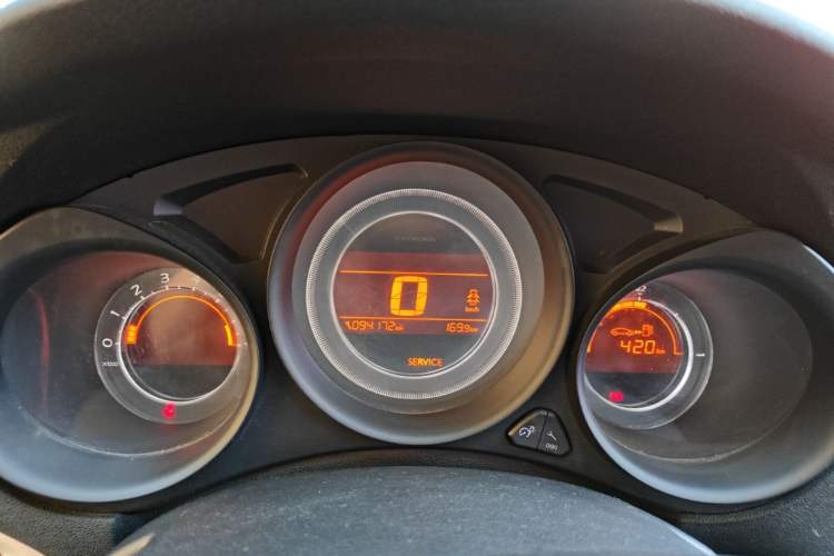 Used Citroen C4L 2015 1.2T Manual Luxury Edition Instrument Cluster