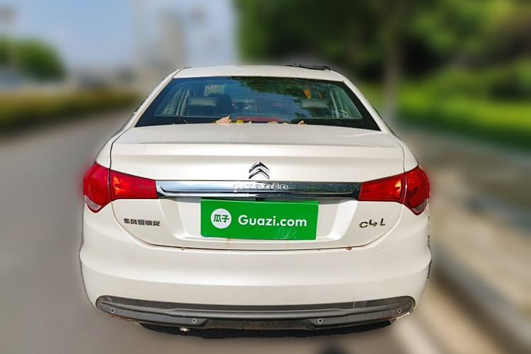 Used Citroen C4L 2015 1.2T Automatic Luxury Edition Rear