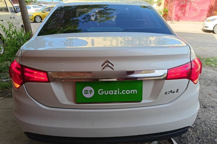 Used Citroen C4L 2015 1.2T Manual Luxury Edition Rear