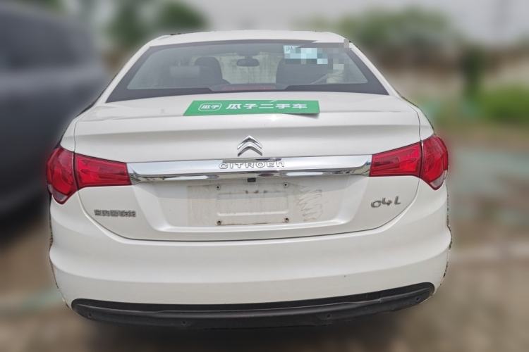 Used Citroen C4L 2015 1.8L Automatic Luxury Edition Rear