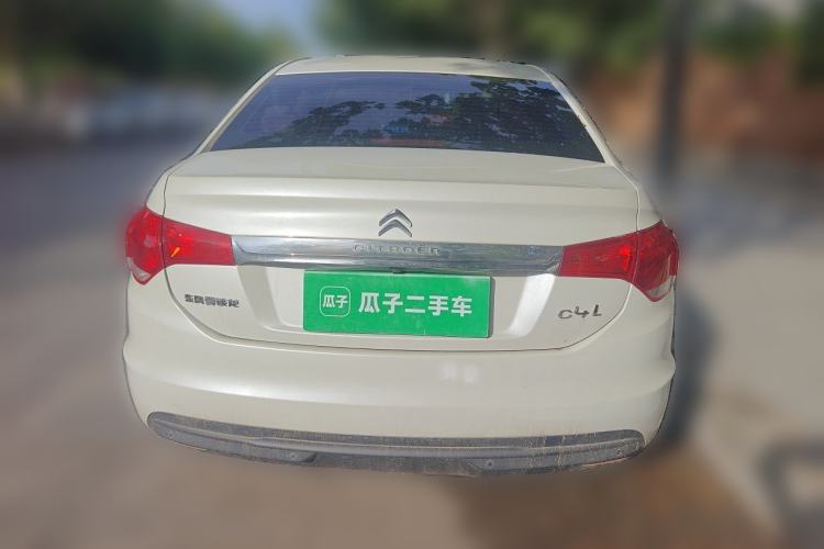 Used Citroen C4L 2015 1.8L Automatic Luxury Edition Rear