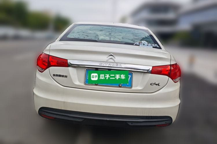 Used Citroen C4L 2015 1.8L Automatic Luxury Edition Rear