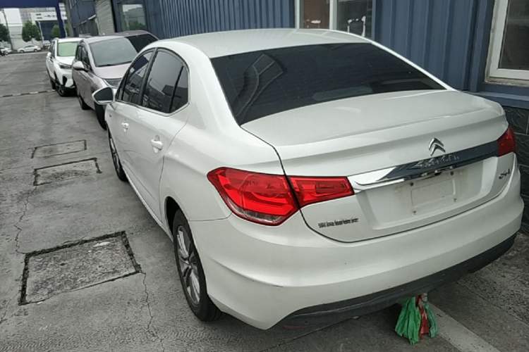 Used Citroen C4L 2015 1.2T Automatic Luxury Edition Rear Left 45 Deg