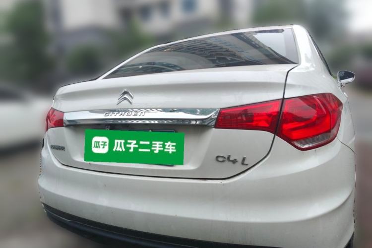 Used Citroen C4L 2015 1.8L Automatic Luxury Edition Rear