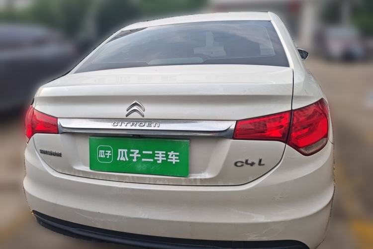 Used Citroen C4L 2015 1.2T Automatic Luxury Edition Rear
