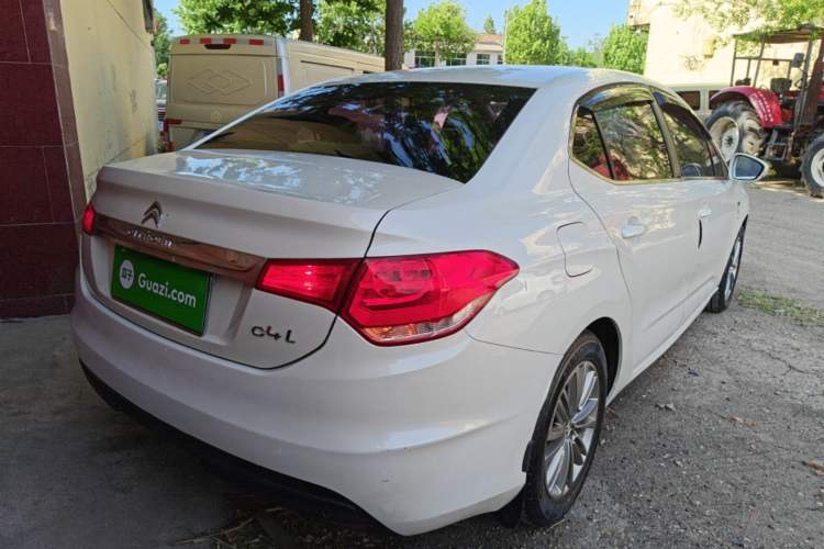 Used Citroen C4L 2015 1.2T Manual Luxury Edition Rear Right 45 Deg