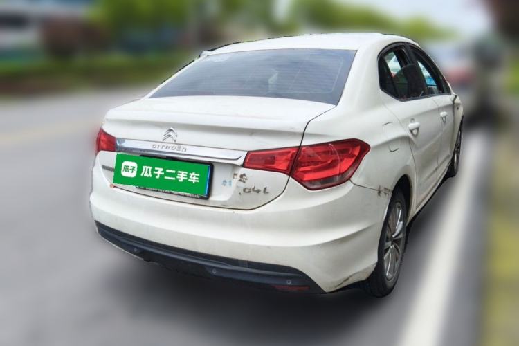 Used Citroen C4L 2015 1.2T Automatic Luxury Edition Rear Right 45 Deg