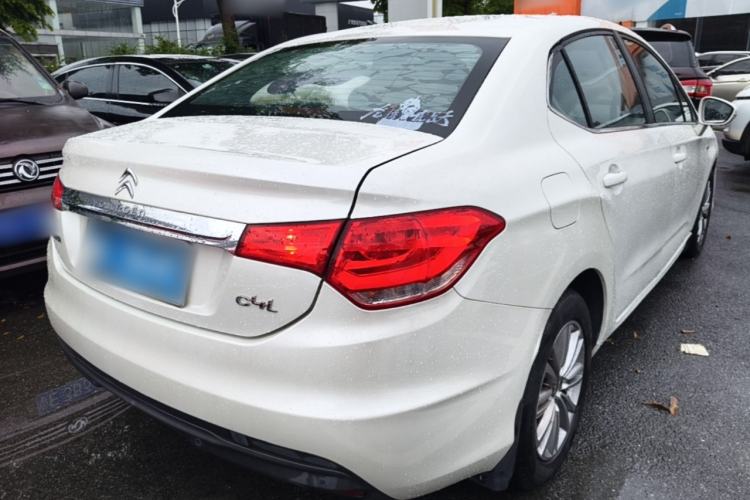 Used Citroen C4L 2015 1.8L Automatic Luxury Edition Rear Right 45 Deg