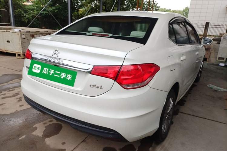 Used Citroen C4L 2015 1.8L Automatic Leading Edition Rear Right 45 Deg