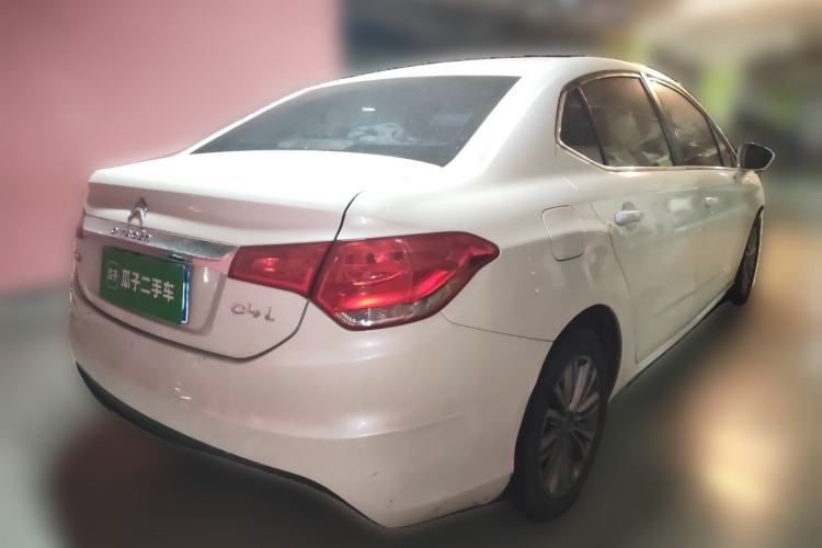 Used Citroen C4L 2015 1.2T Manual Luxury Edition Rear Right 45 Deg