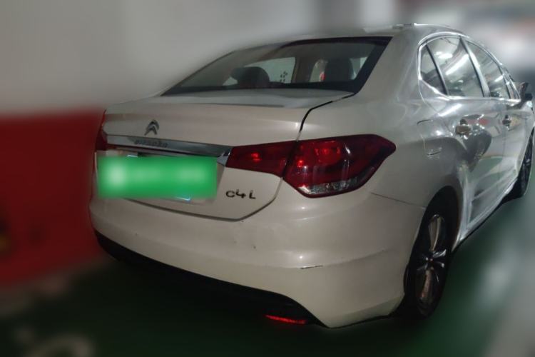 Used Citroen C4L 2015 1.8L Automatic Leading Edition Rear Right 45 Deg