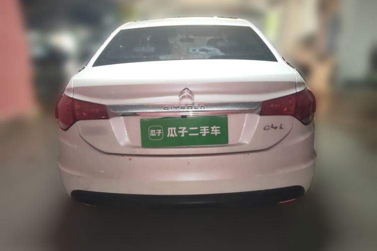 Used Citroen C4L 2015 1.2T Manual Luxury Edition Rear