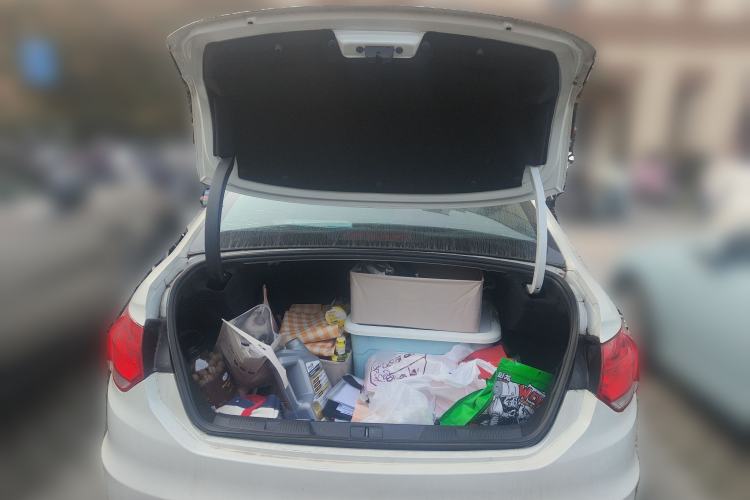 Used Citroen C4L 2015 1.2T Automatic Luxury Edition Trunk