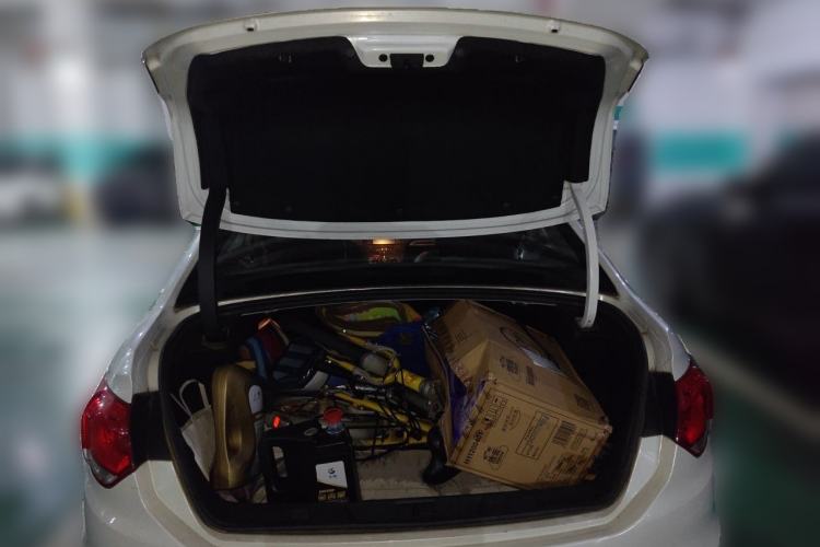 Used Citroen C4L 2015 1.2T Automatic Prestige Edition Trunk