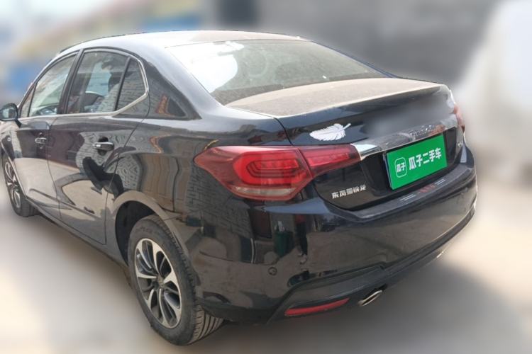 Used Citroen C4L 2016 1.2T Automatic Elite Model Rear Left 45 Deg