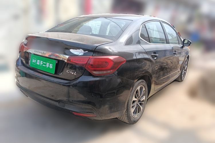 Used Citroen C4L 2016 1.2T Automatic Elite Model Rear Right 45 Deg