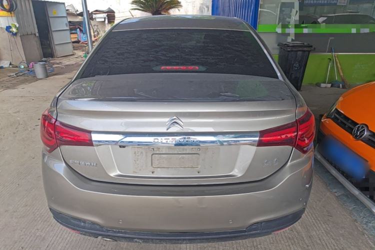 Used Citroen C4L 2016 1.2T Automatic Leading Model Rear