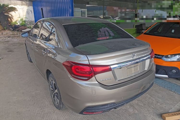 Used Citroen C4L 2016 1.2T Automatic Leading Model Rear Left 45 Deg