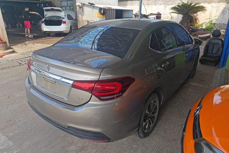Used Citroen C4L 2016 1.2T Automatic Leading Model Rear Right 45 Deg