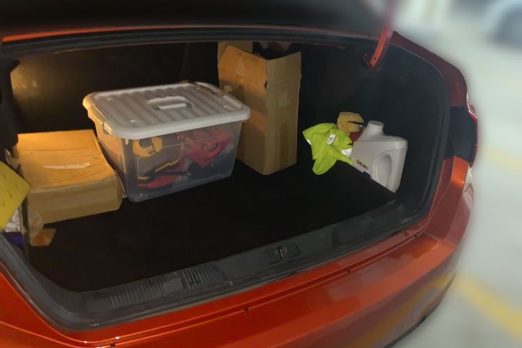 Used Citroen C4L 2016 1.6T Automatic Elite Model Trunk