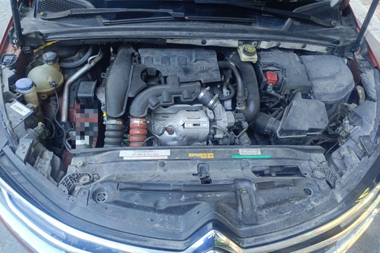 Used Citroen C4L 2016 1.6T Automatic Elite Model Engine Bay