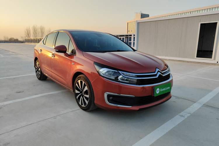 Used Citroen C4L 2016 1.6T Automatic Elite Model Front Right 45 Deg