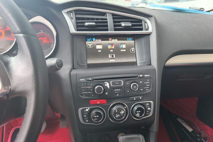 Used Citroen C4L 2016 1.6T Automatic Elite Model Audio And AC Panel