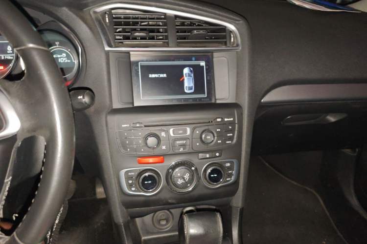 Used Citroen C4L 2016 1.2T Automatic Elite Model Audio And AC Panel