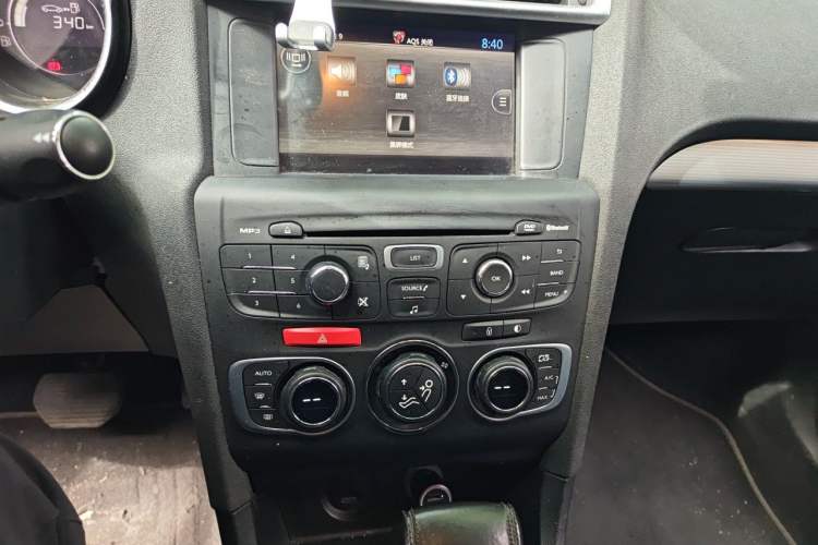 Used Citroen C4L 2016 1.2T Automatic Elite Model Audio And AC Panel