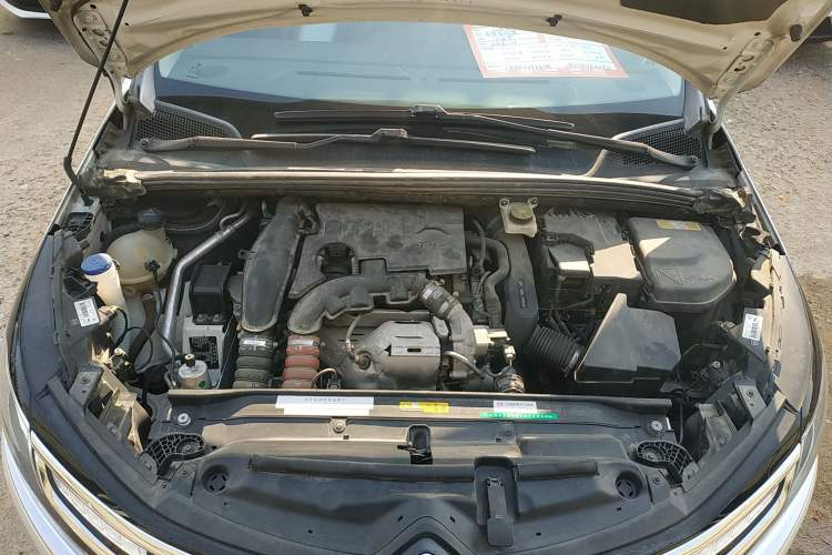 Used Citroen C4L 2016 1.6T Automatic Elite Model Engine Bay