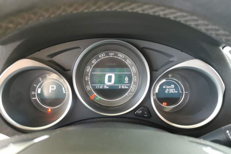 Used Citroen C4L 2016 1.6T Automatic Elite Model Instrument Cluster
