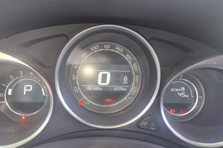 Used Citroen C4L 2016 1.2T Automatic Leading Model Instrument Cluster