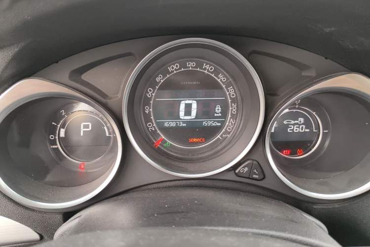 Used Citroen C4L 2016 1.6T Automatic Elite Model Instrument Cluster