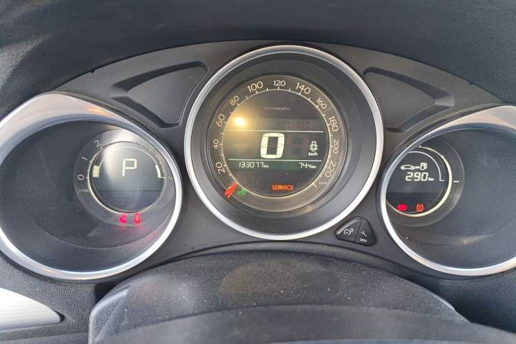 Used Citroen C4L 2016 1.2T Automatic Elite Model Instrument Cluster