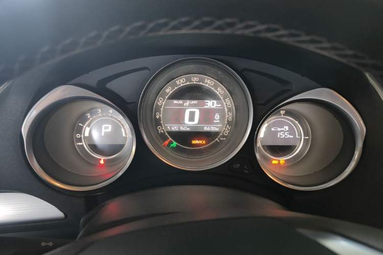 Used Citroen C4L 2016 1.2T Automatic Elite Model Instrument Cluster