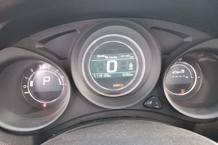 Used Citroen C4L 2016 1.6T Automatic Leading Model Instrument Cluster