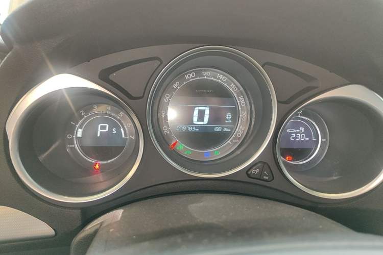 Used Citroen C4L 2016 1.2T Automatic Elite Model Instrument Cluster