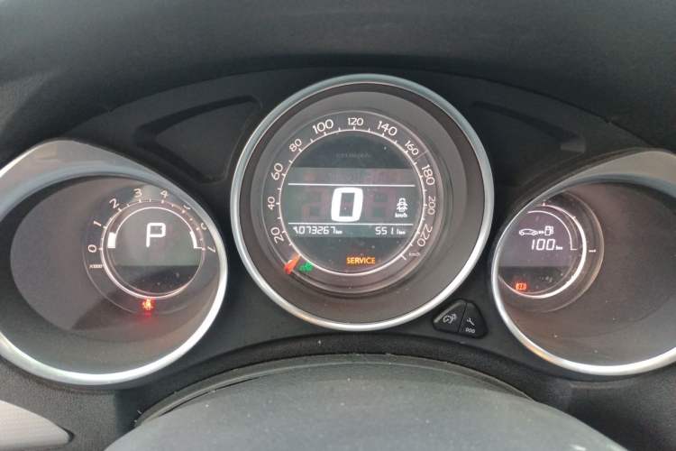 Used Citroen C4L 2016 1.2T Automatic Elite Model Instrument Cluster