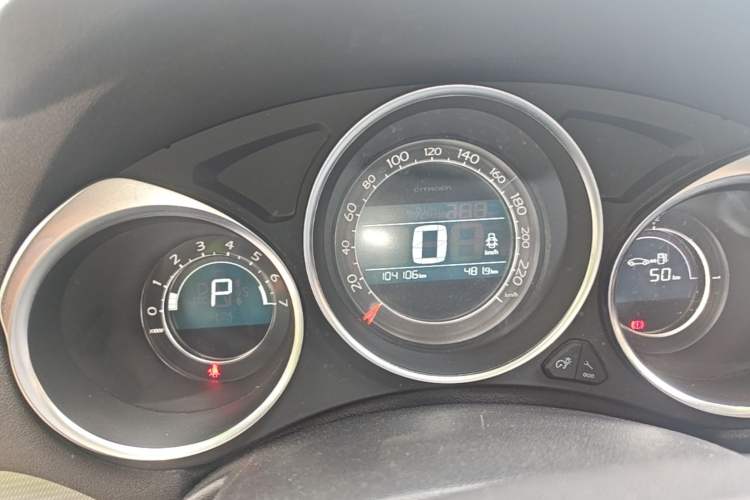 Used Citroen C4L 2016 1.6T Automatic Elite Model Instrument Cluster