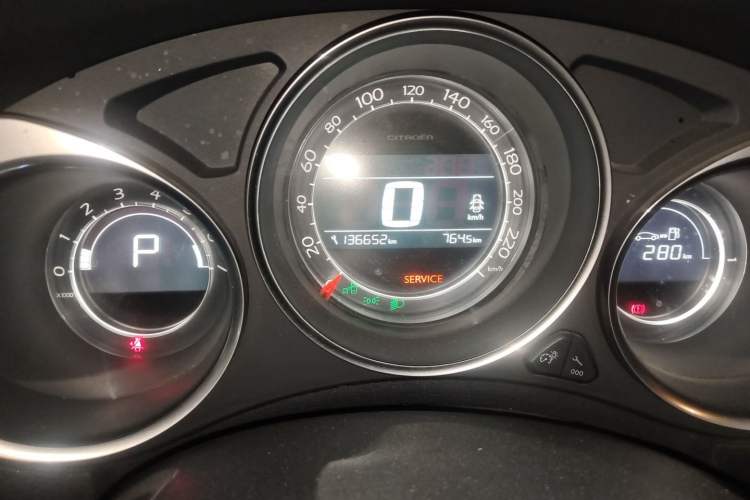 Used Citroen C4L 2016 1.2T Automatic Elite Model Instrument Cluster