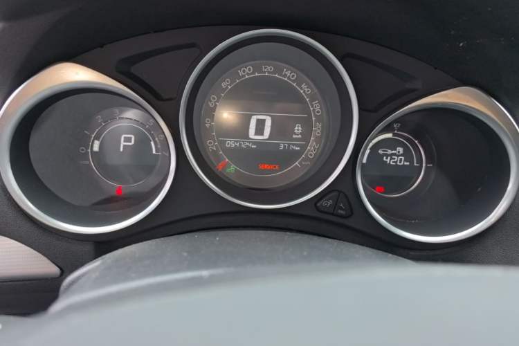 Used Citroen C4L 2016 1.6T Automatic Elite Model Instrument Cluster