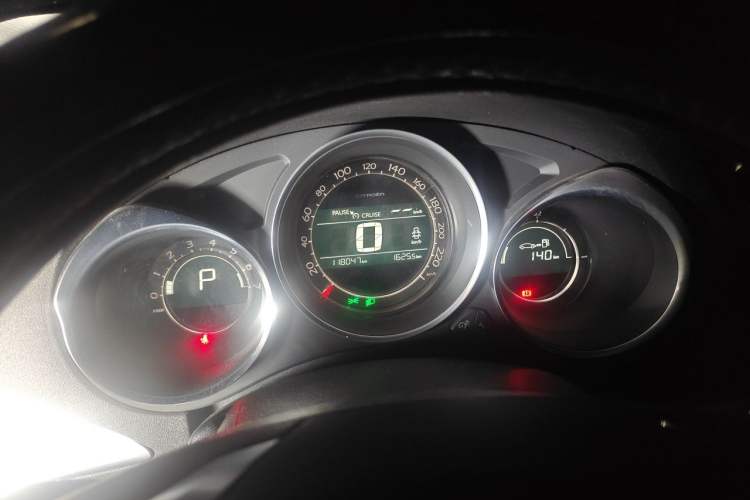 Used Citroen C4L 2016 1.6T Automatic Elite Model Instrument Cluster