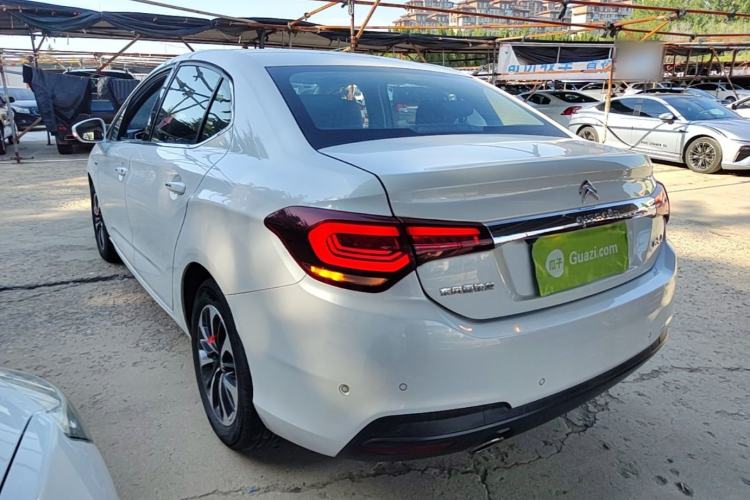 Used Citroen C4L 2016 1.2T Automatic Elite Model Rear Left 45 Deg
