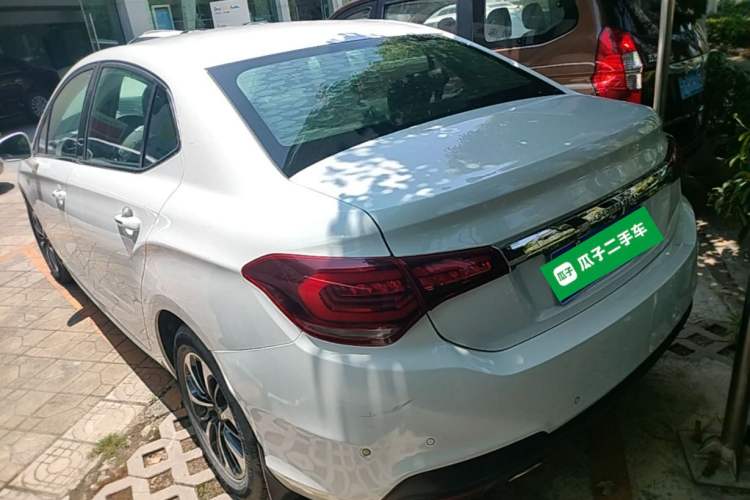 Used Citroen C4L 2016 1.2T Automatic Elite Model Rear Left 45 Deg