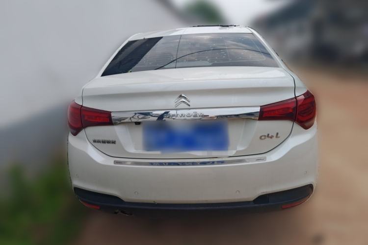 Used Citroen C4L 2016 1.2T Manual Leading Model Rear