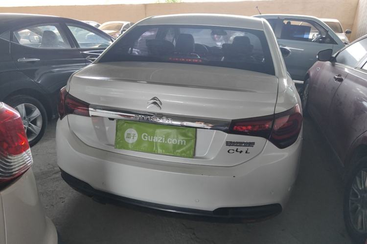 Used Citroen C4L 2016 1.2T Automatic Elite Model Rear Right 45 Deg